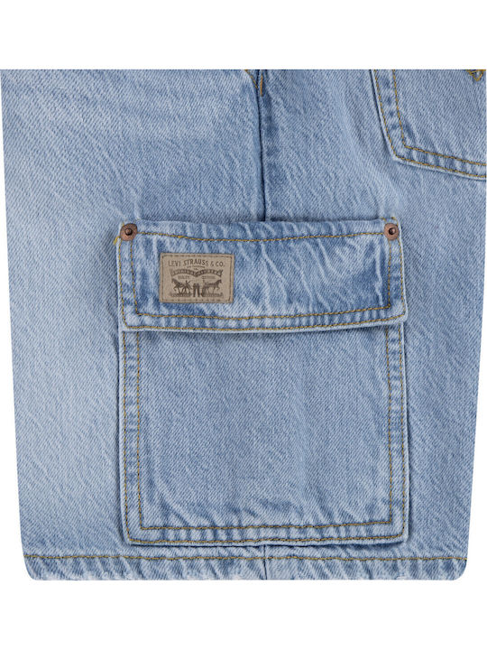 Șort/Salopetă Copii Denim Cargo Denim