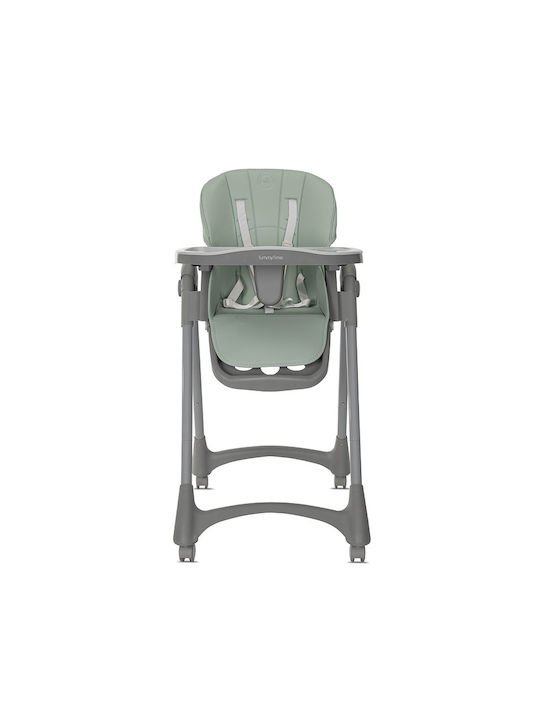 Lorelli Tummy Time Foldable Baby Highchair With Adjustable Height Green