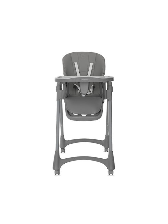 Lorelli Tummy Time Foldable Baby Highchair with Adjustable Height Gray