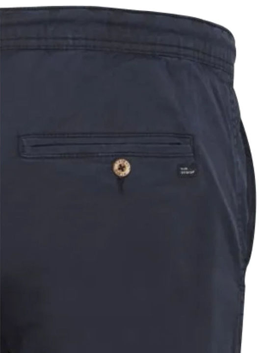 Trousers Chino Elastic Blue Navy