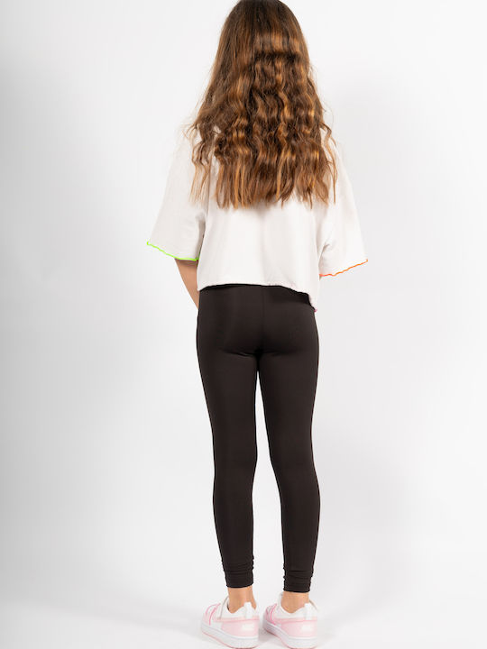 Kids Legging Sports Long Black