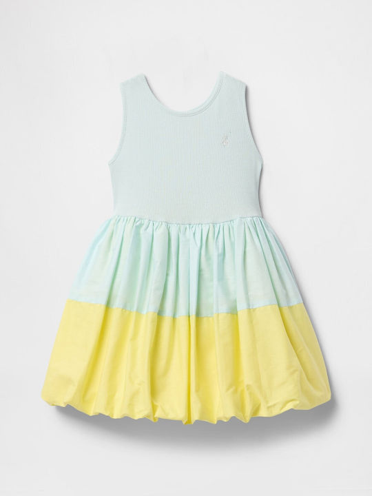 Preșcolar Rochie pentru Copii Fără mâneci Azul Blue