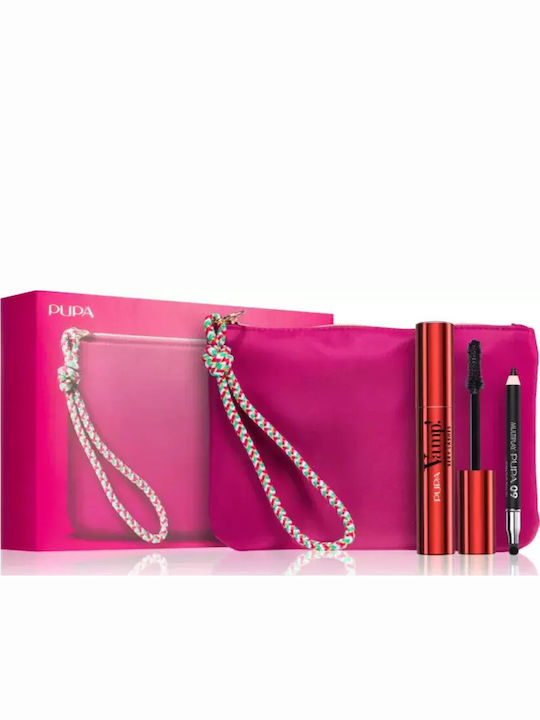 Vamp! Sexy Lashes-011 Sexy Black-mascara Vamp! Sexy Lashes 12 Ml + Eye Pencil Multiplay 0,8 G 09 Deep Black + Cosmetic Bag Vamp! Sexy Lashes-011 Sexy Black-mascara Vamp! Sexy Lashes 12 Ml + Eye Pencil Multiplay 0,8 G 09 Deep Black + Cosmetic Bag