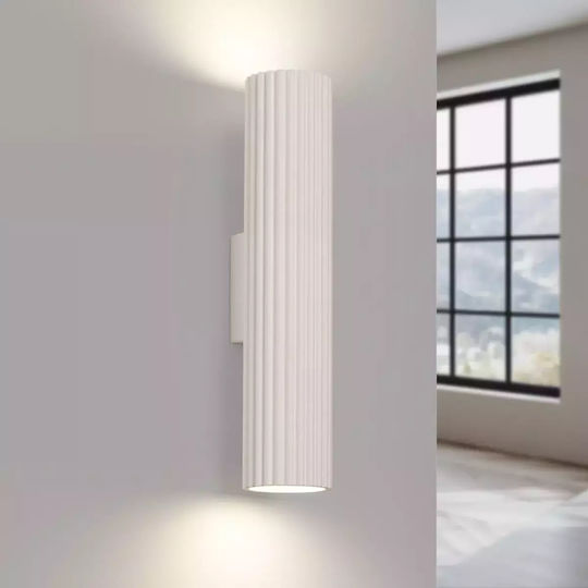 Sollux Karbon 30 Διπλό Σποτ με Ντουί GU10 σε Μπεζ Χρώμα