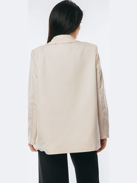 Dress Up Blazer pentru femei Sacou Beige
