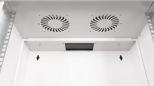Equip Επιτοίχια Καμπίνα Rack 54x40cm Γκρι EWM-07-5440-G