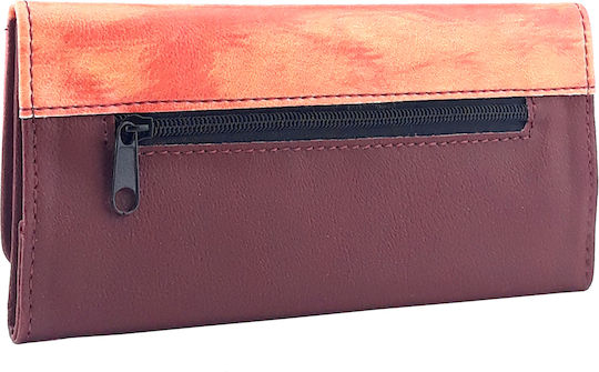 Pera Lederne Tabaktasche in mit magnetischem Verschluss DOG BORDO