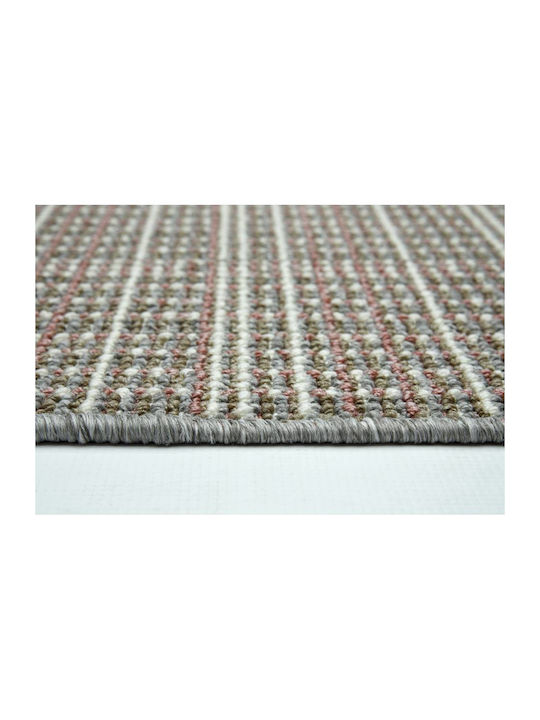 Nikotex Carpets Warren Carpet Gray-Pink Width 80cm Cut-to-Measure