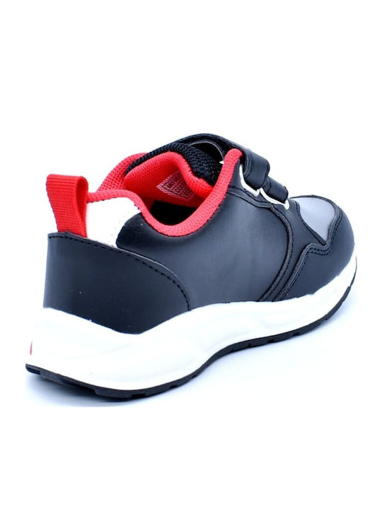 Kids Sneakers with Scratch & Lights Black