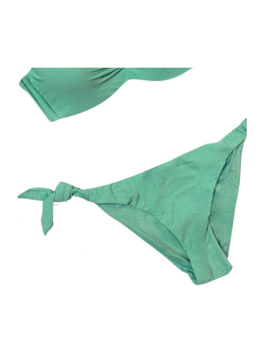 Bikini Set Push Up Green