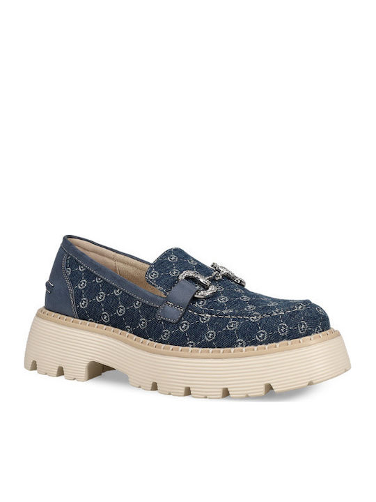 Women's Loafers in Blue Color