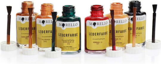Morello Leather Paint 958 Marin Blau 40ml Ναυτικο Μπλε Βαφή Αλλαγής Χρώματος Ανεξίτηλη Λεία Δέρματα