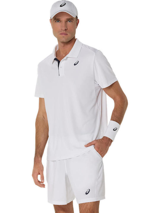 ASICS Court 2041A340-100 Ανδρική Μπλούζα Λευκή