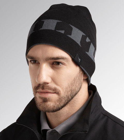 Utility Diadora Beanie Herren Wendemütze Schwarz 176622