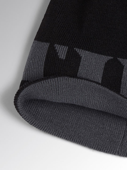Utility Diadora Beanie Herren Wendemütze Schwarz 176622