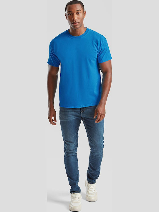 Fruit of the Loom Original T Ανδρικό Διαφημιστικό T-shirt Κοντομάνικο σε Χρώμα