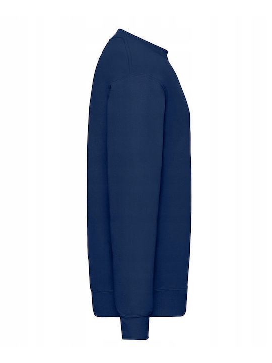 Fruit of the Loom Set-in Ανδρικό Διαφημιστικό Φούτερ Μακρυμάνικο Navy