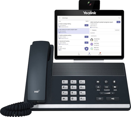 Yealink Vp59 Teams Cordless IP Phone Black