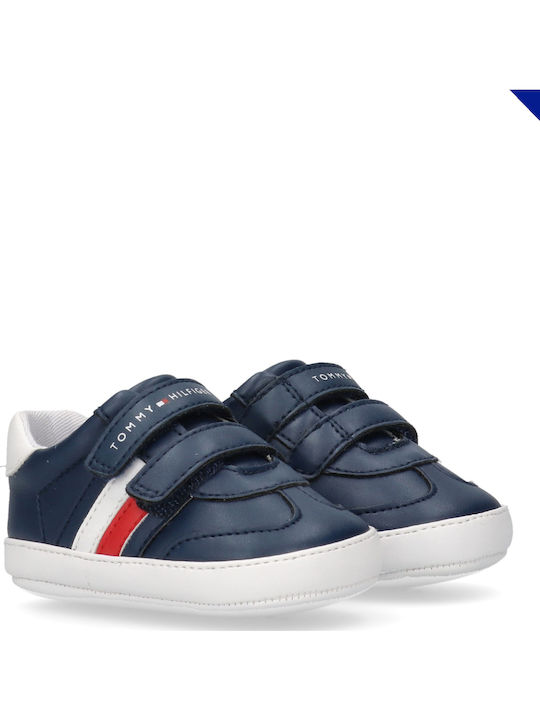 Tommy Hilfiger Βρεφικά Sneakers Αγκαλιάς Μπλε