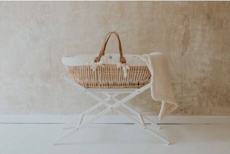 Bellamy Stand for Carry Cot / Moses Basket in White Color