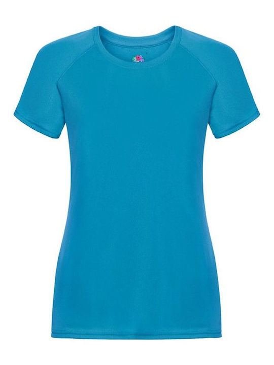 Fruit of the Loom Performance T Γυναικείο Διαφημιστικό T-shirt Κοντομάνικο σε Χρώμα Fruit of the Loom Performance T Γυναικείο Διαφημιστικό T-shirt Κοντομάνικο σε Χρώμα