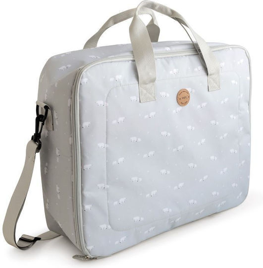 Saro Maternity Bag Shoulder/Handbag Polar Gray 50x38x18cm