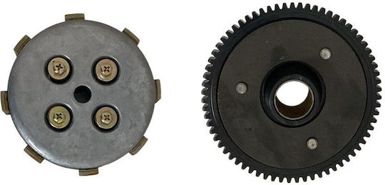 Clutch Bell Complete Disc Set Yamaha Crypton-t 110cc 69 Teeth Gear etc. Set Roc121399