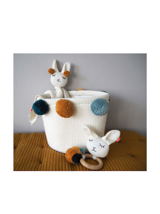 Kikadu Children's Storage Basket made of Fabric Multicolour 40x40cm 1pcs