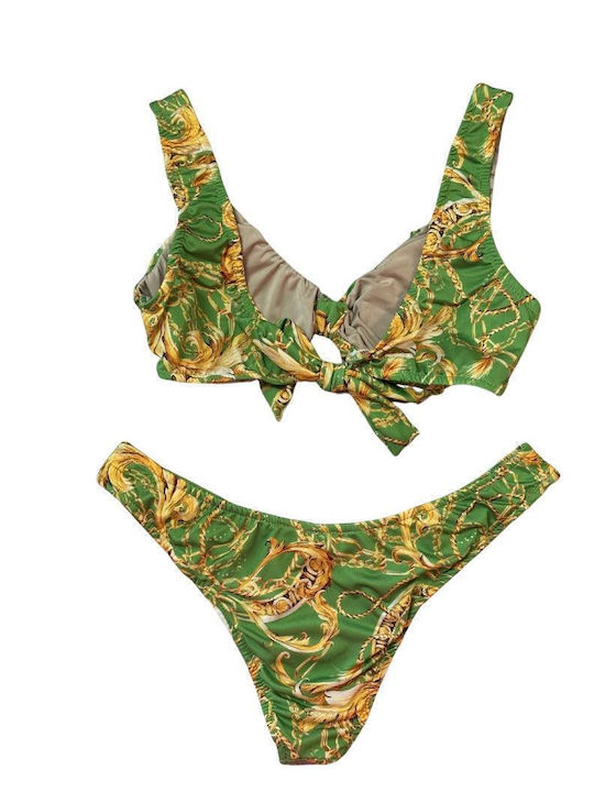 Set Bikini Τριγωνάκι Πράσινο