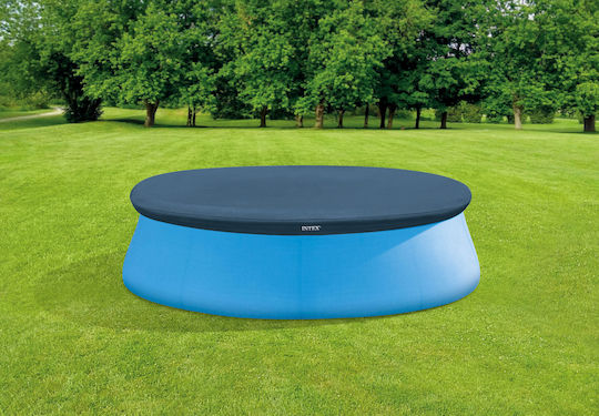 Intex Слънцезащитен крем Кръгло покривало за басейн Easy Set Диаметър 396бр 1бр