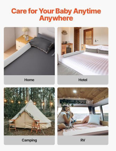 Vevor Bed Rail Guard 142.24x11cm 1pcs