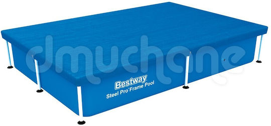 Bestway Sun Protective Rectangular Pool Cover 224x154cm 1pcs