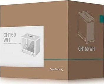Deepcool CH160 Mesh Gaming Mini Tower Carcasă PC Cu Deschidere Laterală Albă
