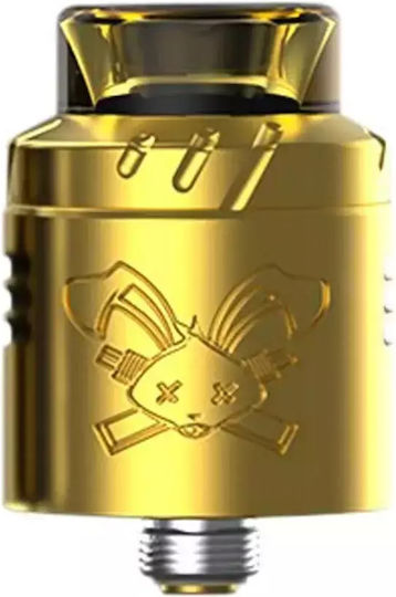 Hellvape Dead Rabbit Solo Verdampfer für Elektronische Zigaretten RDA 22mm Gold