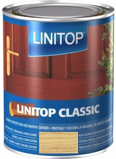 LINITOP Classic Farblos Satin,σατεν 1Es