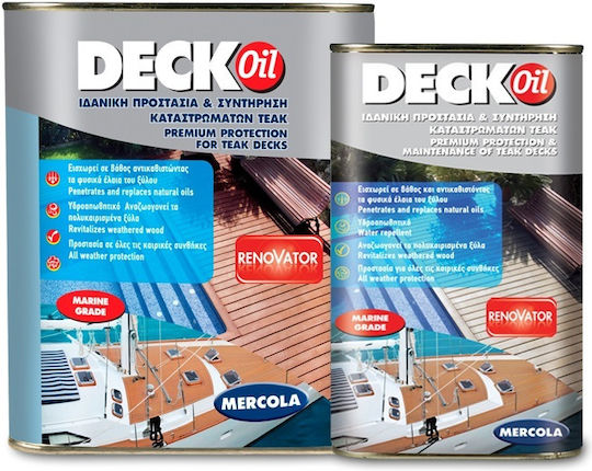 Mercola Deck Teak Oil Τικ Ματ 2.5lt