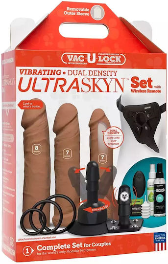 Doc Johnson Ρεαλιστικός Δονητής με Remote Control Flesh