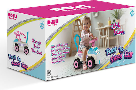 Dolu Flippy Baby Lauflernhilfe Rosa