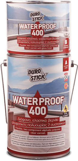 Durostick Waterproof 400 Surface Varnish 2-Component Colorless Gloss 5lt