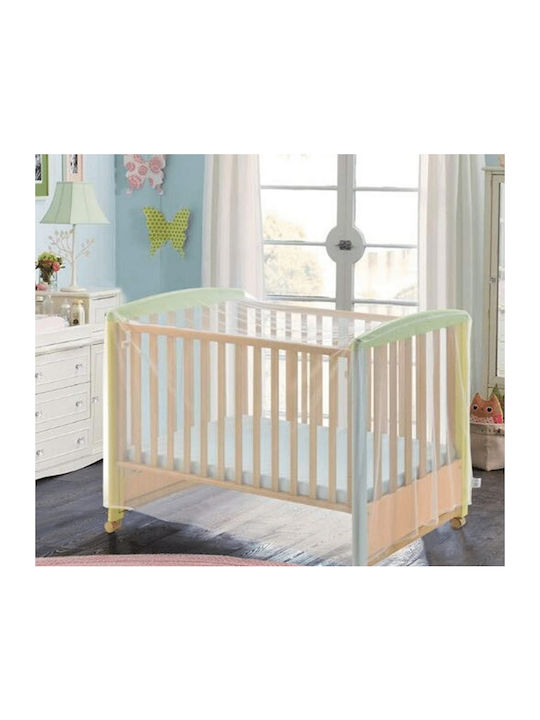 ForHome Plasă Împotriva Țânțarilor Bebe Pentru Cradle Albă