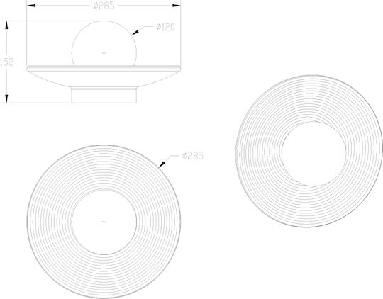 Sun Light Lamp Wall 28.5cm Sun Light Lamp Wall 28.5cm