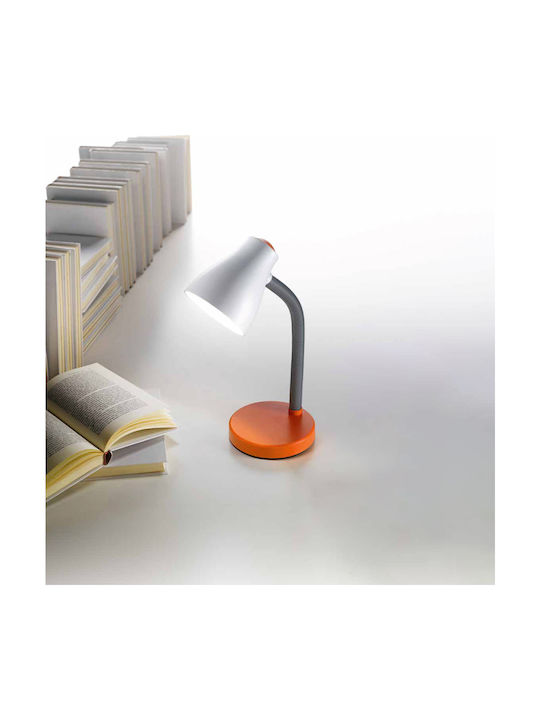 Perenz Schreibtischlampe mit flexiblem Arm für Fassung E27 in Lila Farbe