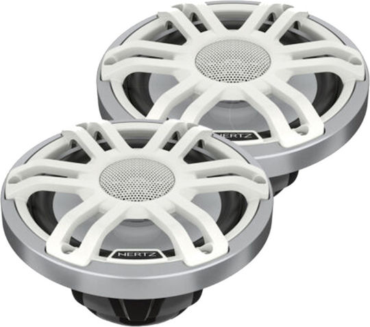 Hertz Σετ Ηχεία Σκάφους Hmx 7.7 7.7" με 200W RMS Λευκό