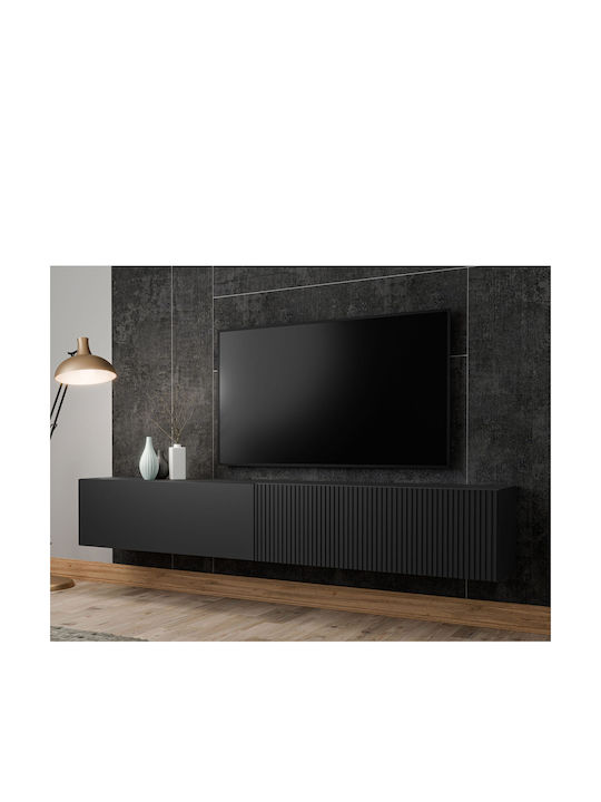 TV Stand Wooden Capital Fusiko L200xW30xH31cm