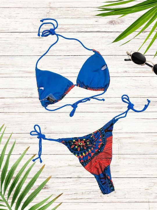 Set Bikini Triangle & Brazil Blue