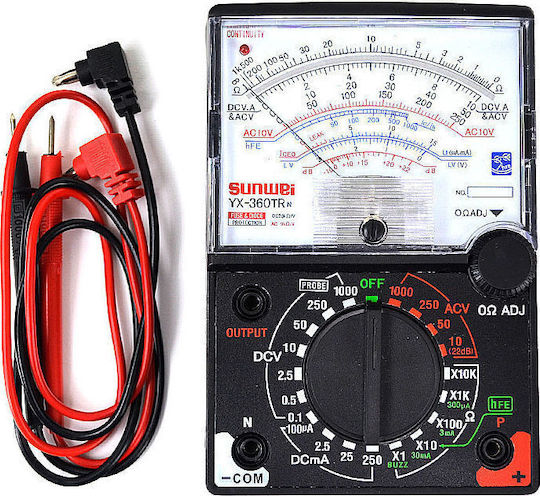 Sunwa YX-360TR Αναλογικό Πολύμετρο