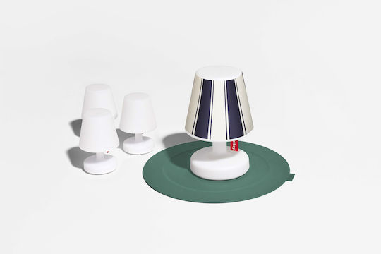 Fatboy Tischlampe mit Schirm und Weiß Basis