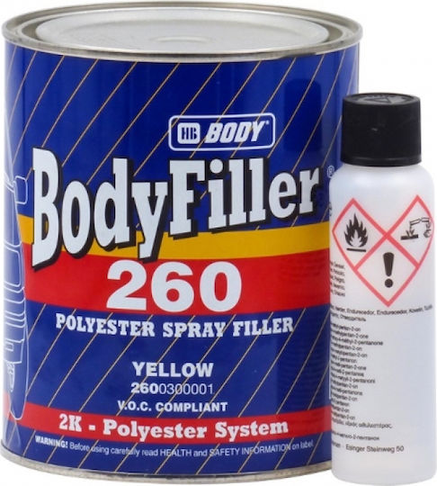 HB Body HB Body Σιδηρόστοκος Πολυεστερικός Μπεζ 1lt