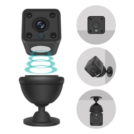 iSnatch Hidden Camera WiFi 720P with Memory Card Slot and Motion Detector