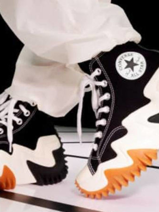 Run Star Motion Chunky Boots Black / White / Gum Honey